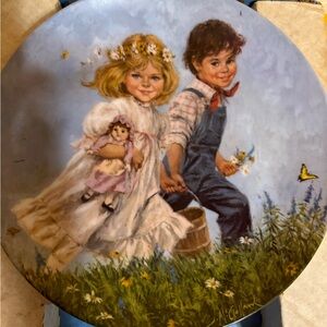 Reco 'Jack and Jill' Collector's Plate